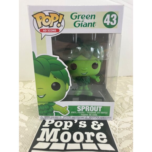 Funko Pop! Green Giant: Sprout 43 Vinyl Figure New With Box Defects - Picture 2 of 11